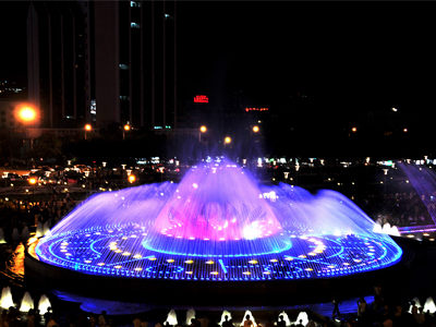 Landscape Fountain Case from Dalian, China